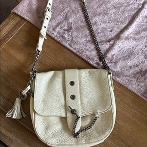 NWT Badgley Mischka Ivory Crossbody Boho